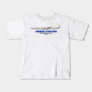 Airbus A340-600 - China Eastern Airlines Kids T-Shirt